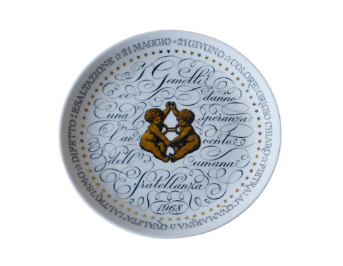Fornasetti zodiac plate - fornasetti,
