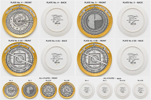 Set piero fornasetti - set,