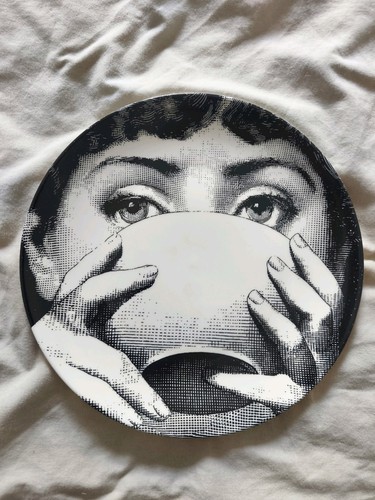 Fornasetti wall plate - fornasetti,