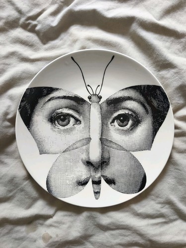 Fornasetti wall plate - wall, e