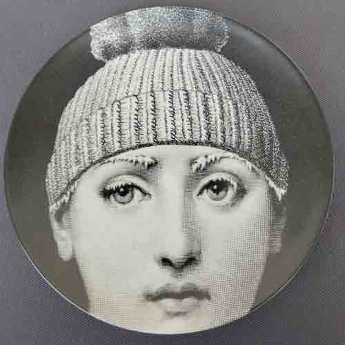 Fornasetti tema wall plate - fornasetti,