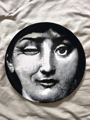 Fornasetti wall plate tema - wall, e