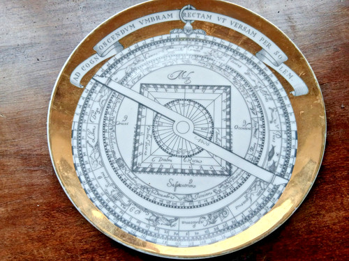 Antique wall plate fornasetti - plate,