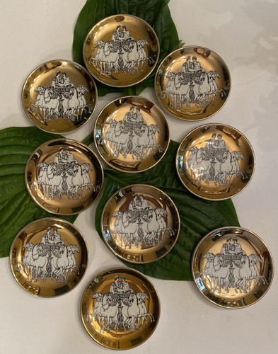 Vtg fornasetti gold - fornasetti,