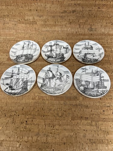 Set fornasetti plates - 6,