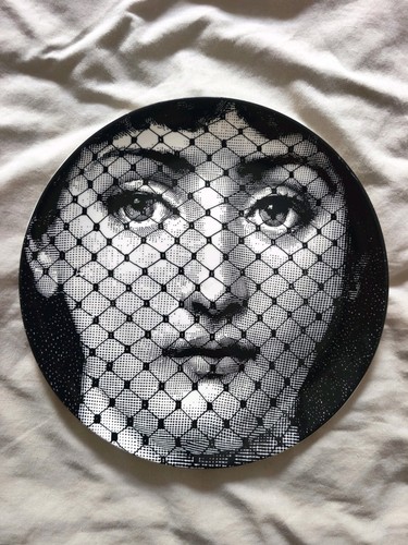 Fornasetti wall plate tema - fornasetti,