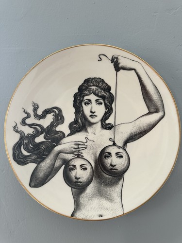 Fornasetti rosenthal plate - plate, no
