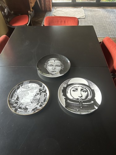 Fornasetti style plates - fornasetti,