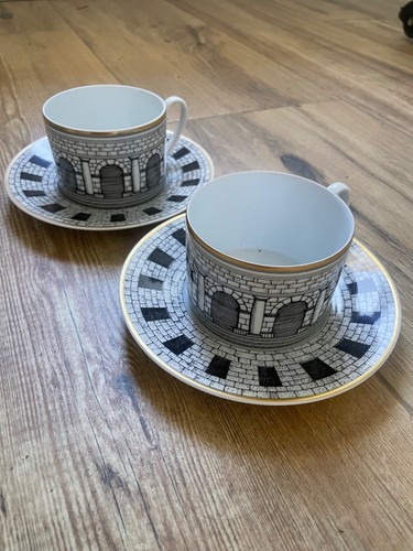 Fornasetti palladiana pair of - fornasetti,