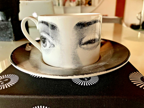Fornasetti cup and - cup, saucer
